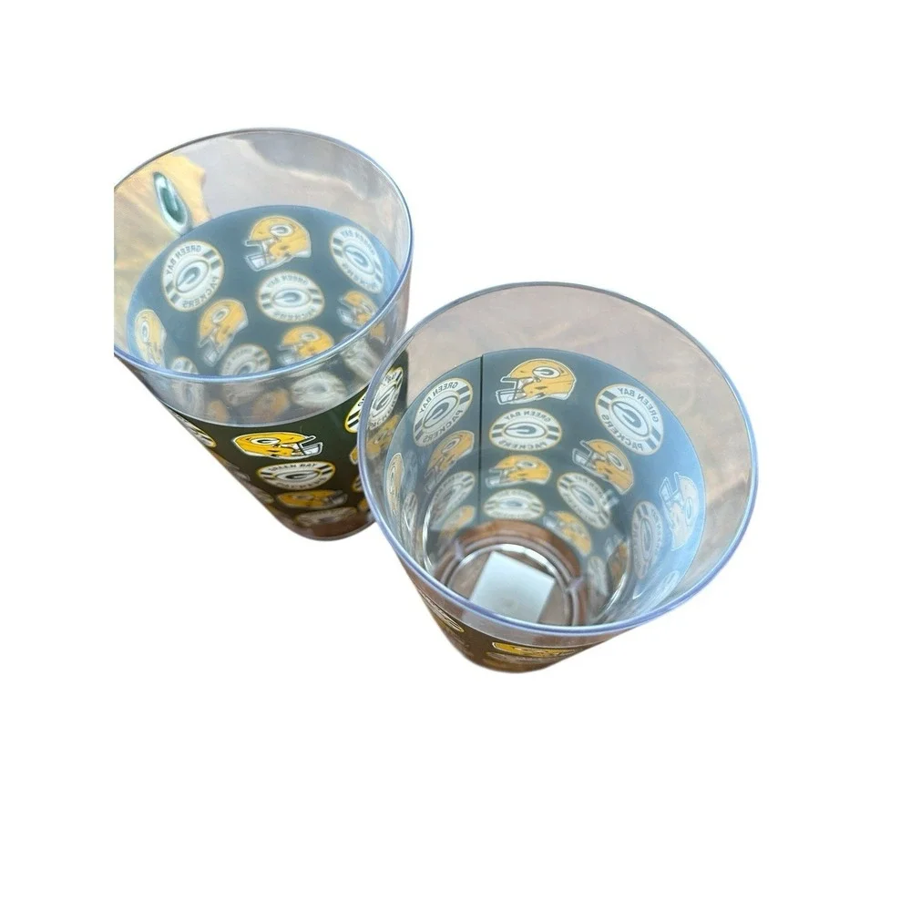 Green Bay Packer NFL Hat And 2 Packer Cups‎